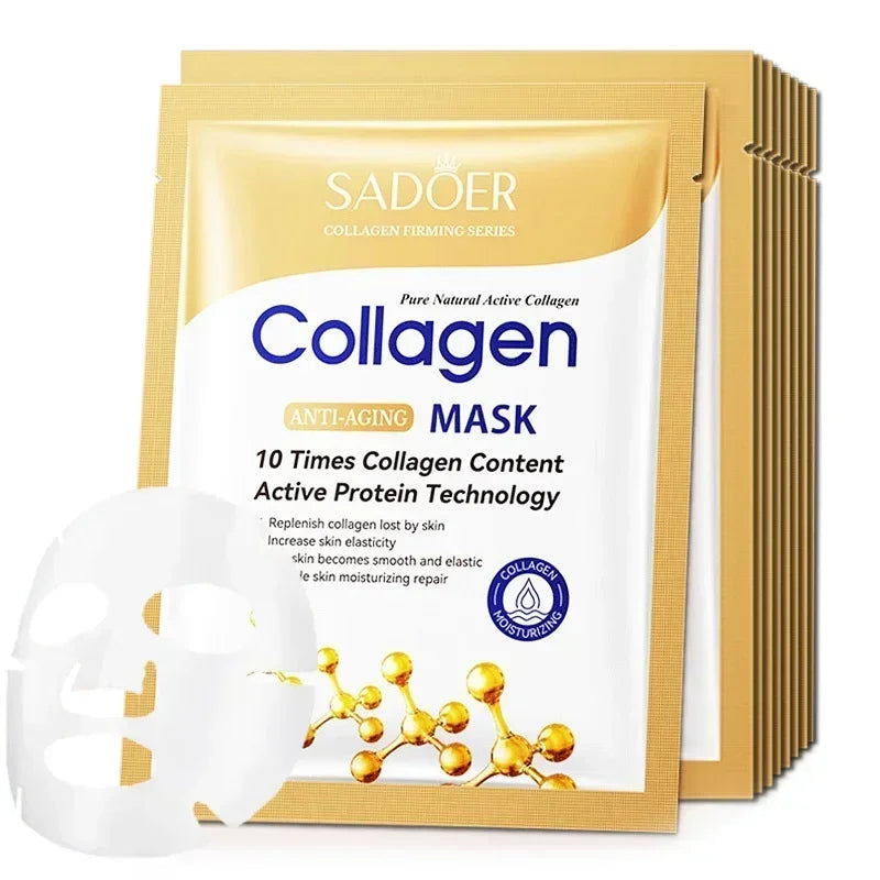 Collagen Anti Wrinkle Face Mask Moisturizing Anti aging Repair Brightening Facial Masks Skin Care